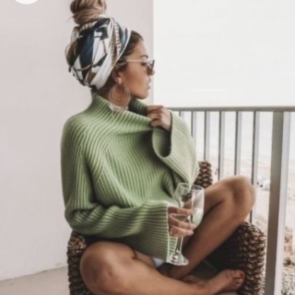 Hair Scarf Silk Stamped Pattern - Picture 8 of 9